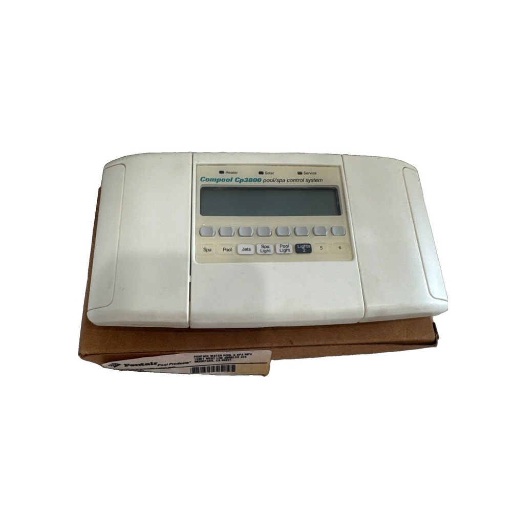 Pentair Compool 3800 Indoor Control CP3800 2002 Mfg Working In Box Pool Spa